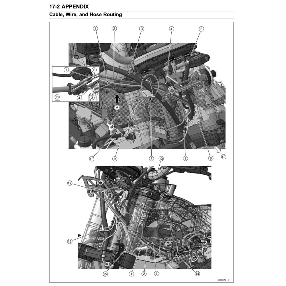 KAWASAKI Z1000 (2010-2013) SERVICE WORKSHOP MANUAL + OWNER'S MANUAL