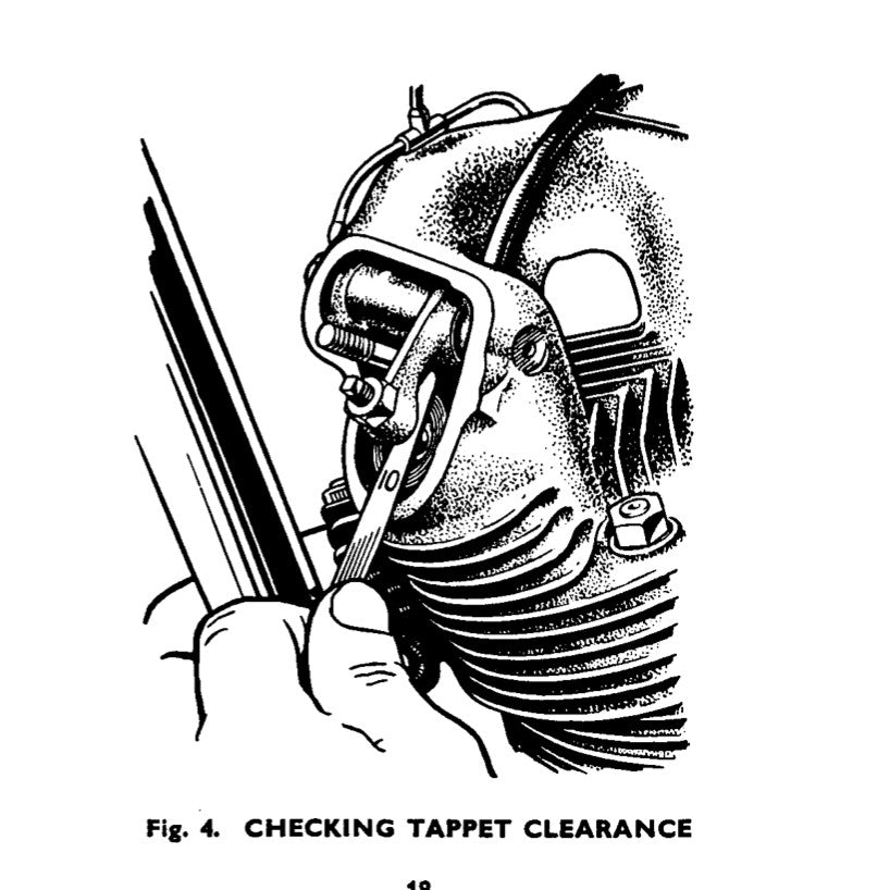 TRIUMPH TIGER CUB T15-T20S WORKSHOP INSTRUCTIONS MANUAL + PARTS CATALOGUE