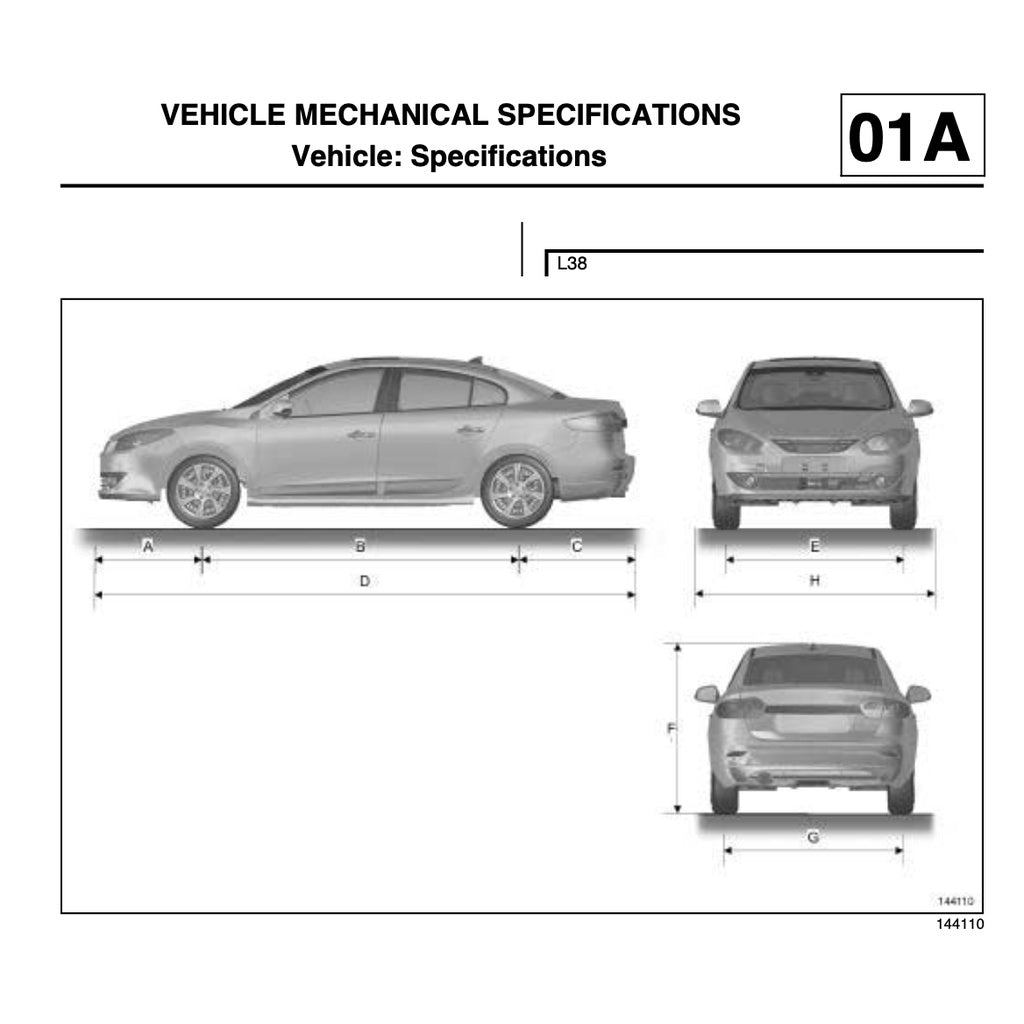 RENAULT FLUENCE (2009-2017) SERVICE WORKSHOP MANUAL
