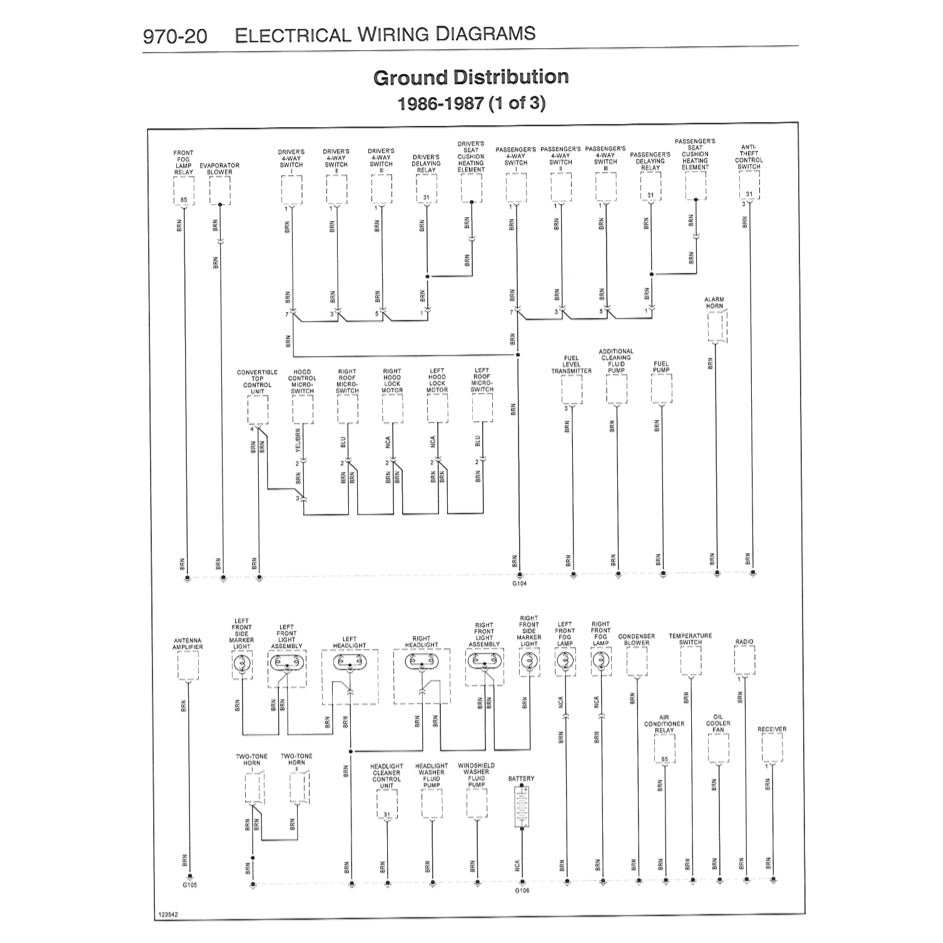 PORSCHE 911 CARRERA (1984-1989) SERVICE WORKSHOP MANUAL + PARTS CATALOGUE