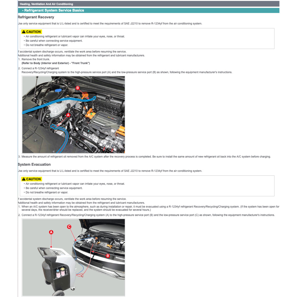 HYUNDAI IONIQ5 IONIQ 5 NE EV (2022-2023) SERVICE WORKSHOP MANUAL