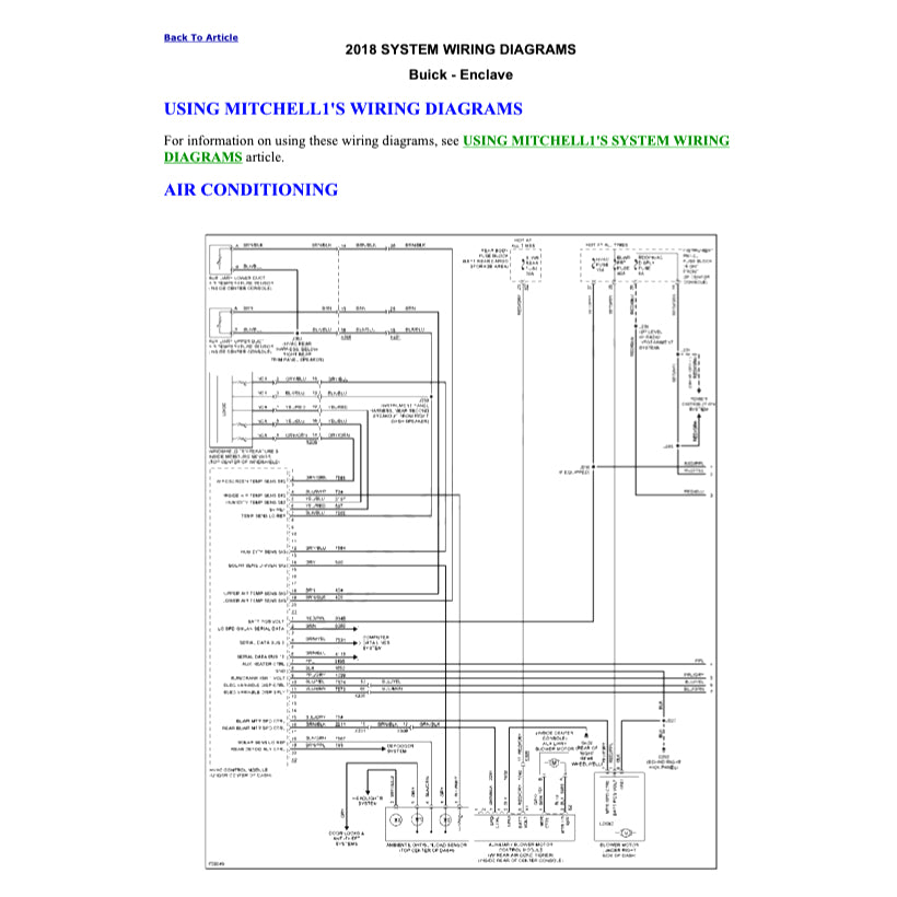 BUICK ENCLAVE (2017+) SERVICE WORKSHOP MANUAL