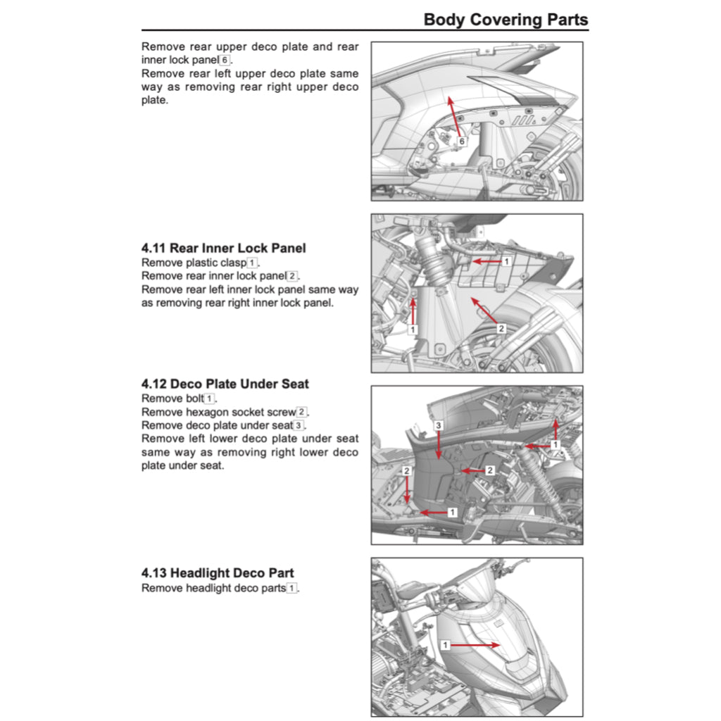 ZEEHO AE8 AE8+ AE8S+ (2024+) SERVICE WORKSHOP MANUAL + PARTS CATALOGUE + OWNER'S MANUAL