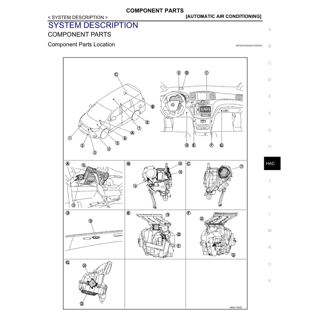NISSAN QUEST RE52 (2011-2017) SERVICE WORKSHOP MANUAL