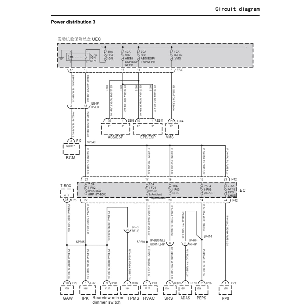 MAXUS G50 EG50 EUNIQ5 (2019-2023) SERVICE WORKSHOP MANUAL
