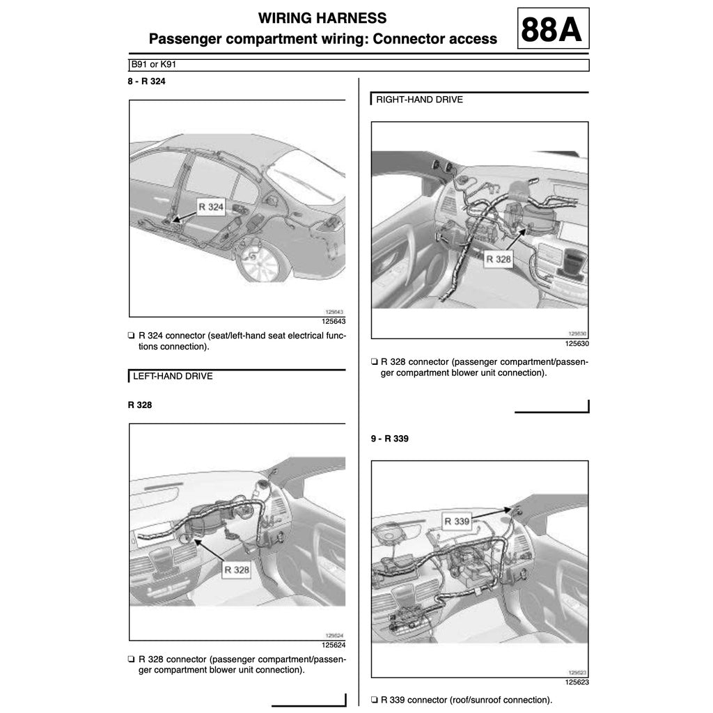 RENAULT LAGUNA III X91 (2007-2015) SERVICE WORKSHOP MANUAL