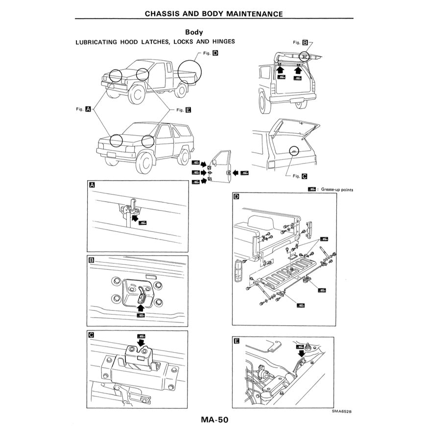 NISSAN TERRANO D21 (1985-1995) SERVICE WORKSHOP MANUAL