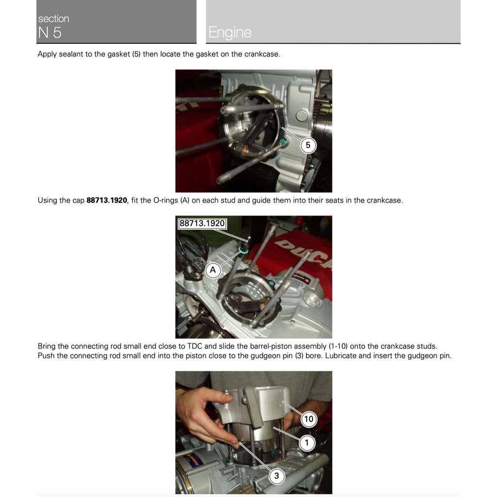DUCATI 1098 (2007-2009) SERVICE WORKSHOP MANUAL + PARTS CATALOGUE + OWNER'S MANUAL