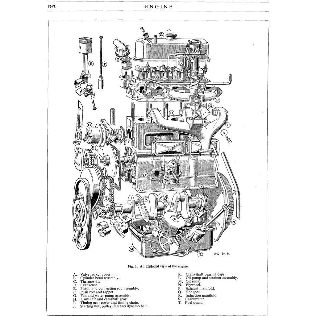 [CLASSIC] AUSTIN A40 (1947-1967) SERVICE WORKSHOP MANUAL