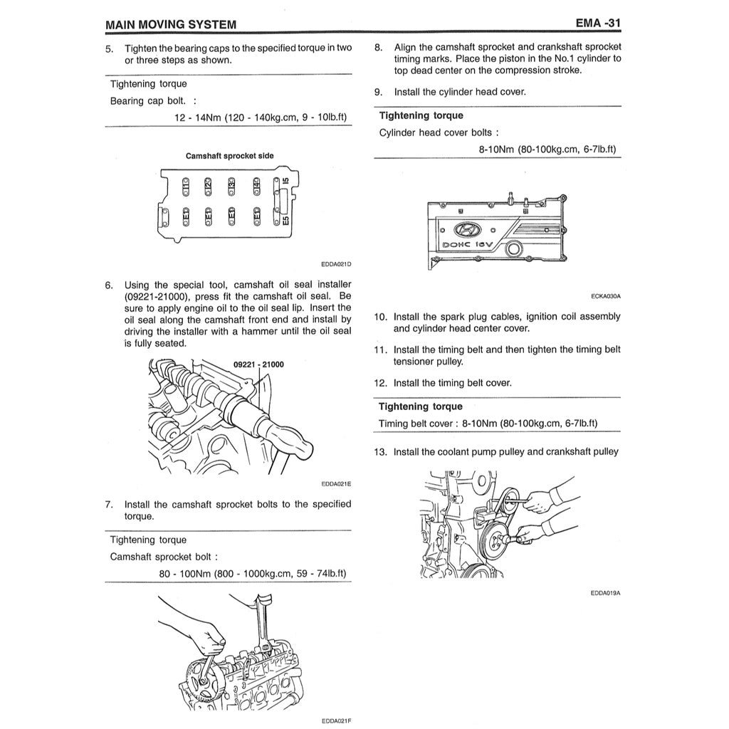 HYUNDAI/INOKOM MATRIX FC (2001-2009) SERVICE WORKSHOP MANUAL + OWNER MANUAL