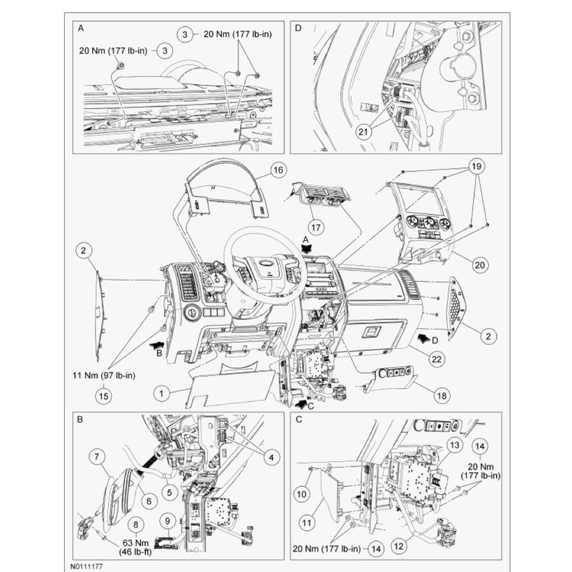 FORD ESCAPE MK2 (2008-2012) SERVICE WORKSHOP MANUAL
