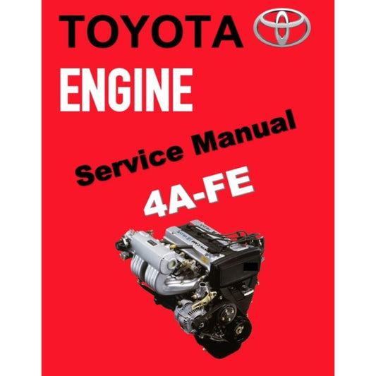 TOYOTA ENGINE 4A-FE SERVICE REPAIR WORKSHOP MANUAL