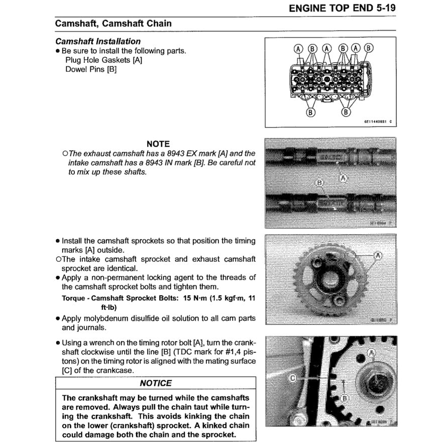 KAWASAKI Z900 ABS (2017-2019) SERVICE WORKSHOP MANUAL + PARTS CATALOGUE + OWNER'S MANUAL