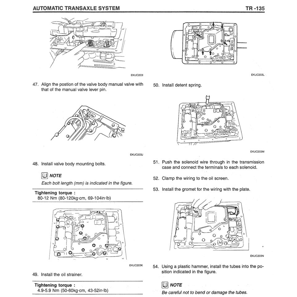 HYUNDAI STAREX H1/A1 (1997-2007) SERVICE WORKSHOP MANUAL