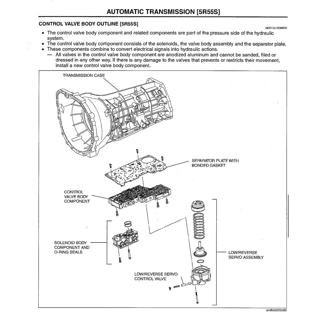 FORD RANGER PJ/PK (2006-2011) SERVICE WORKSHOP MANUAL