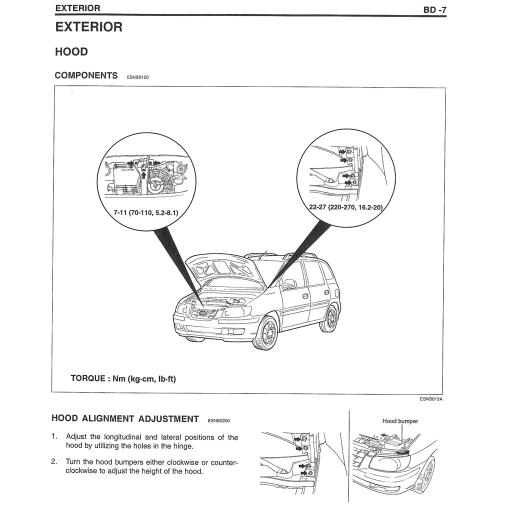 HYUNDAI/INOKOM MATRIX FC (2001-2009) SERVICE WORKSHOP MANUAL + OWNER MANUAL