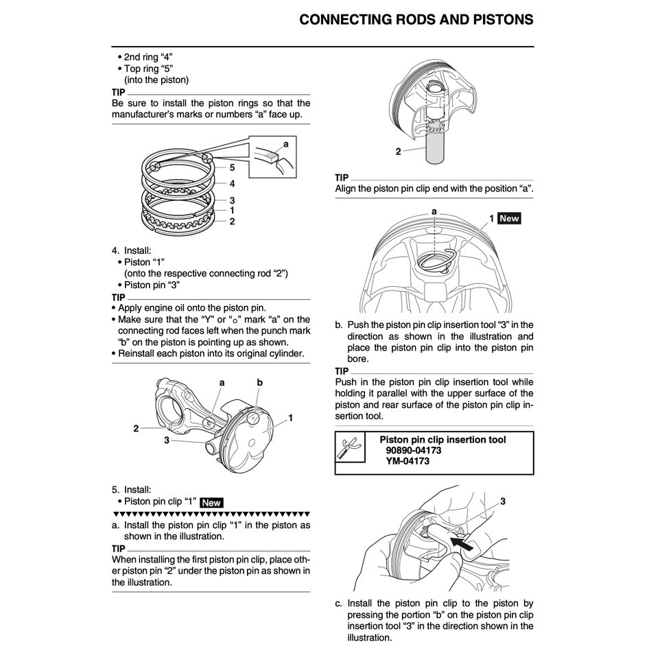 YAMAHA YZF-R1 (2015-2019) SERVICE WORKSHOP MANUAL + OWNER'S MANUAL