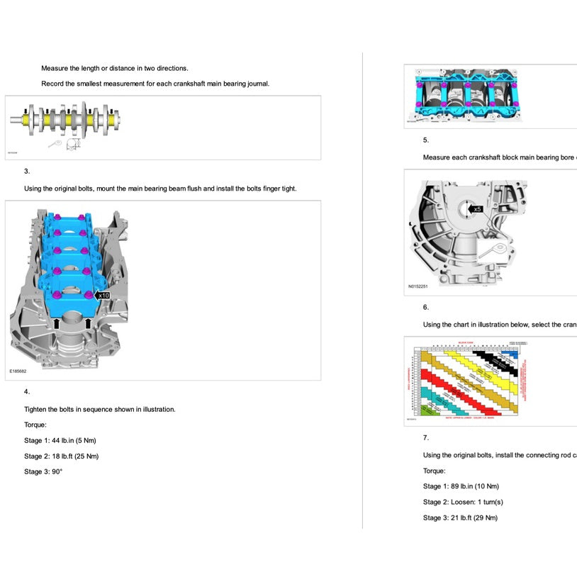 FORD MUSTANG S550 (2015-2023) SERVICE WORKSHOP MANUAL