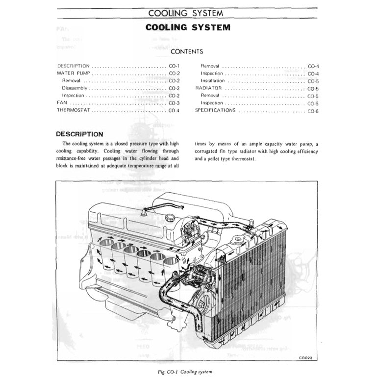 DATSUN 240Z S30 (1969-1973) SERVICE WORKSHOP MANUAL + PARTS CATALOGUE