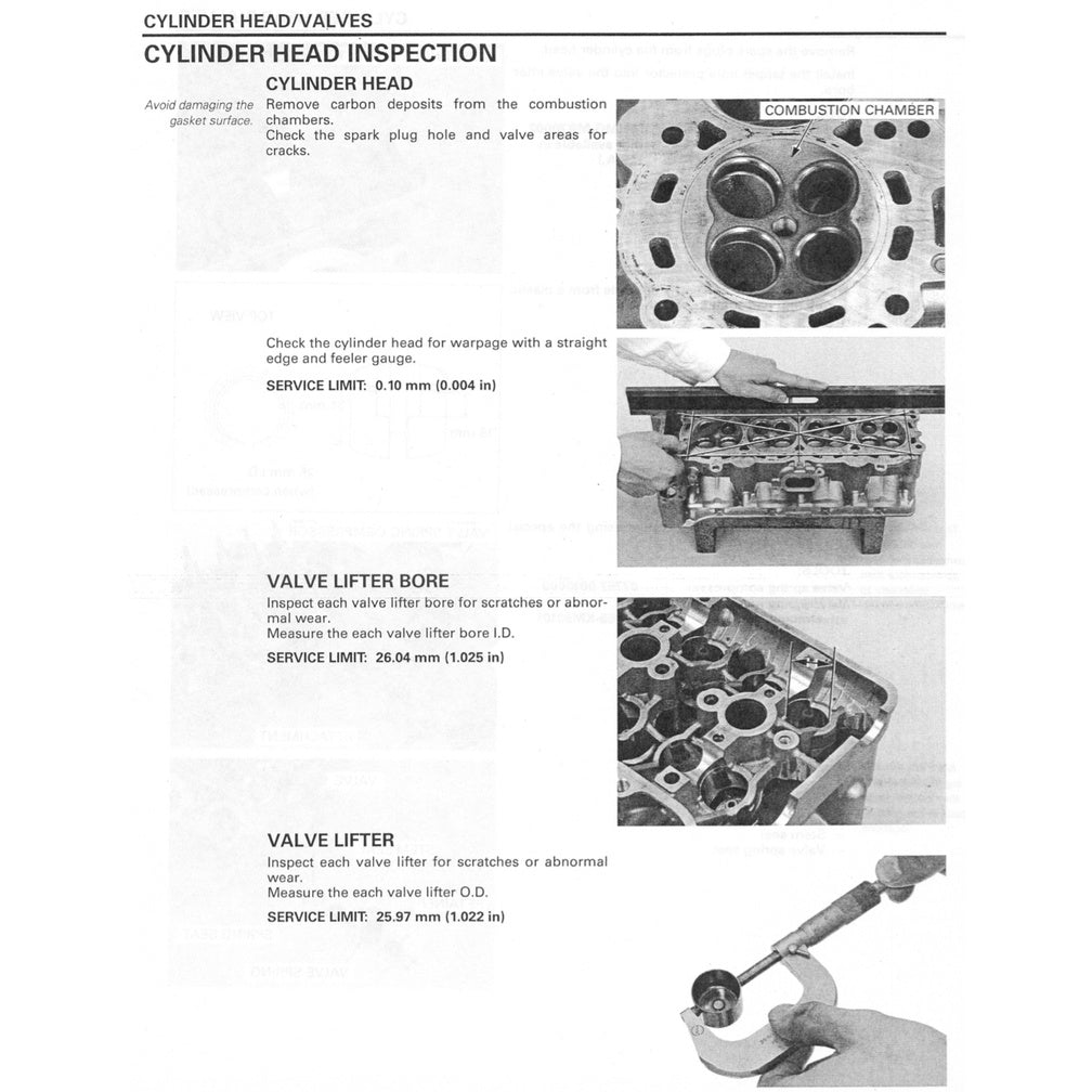 HONDA CBR1000RR FIREBLADE SC57 (2004-2007) SERVICE WORKSHOP MANUAL + PARTS CATALOGUE + OWNER'S MANUAL