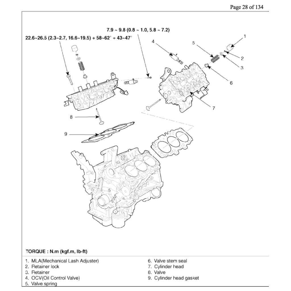 HYUNDAI SANTA FE CM (2007-2012) SERVICE WORKSHOP MANUAL