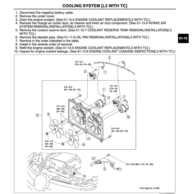 MAZDA CX-7 ER (2007-2012) SERVICE WORKSHOP MANUAL