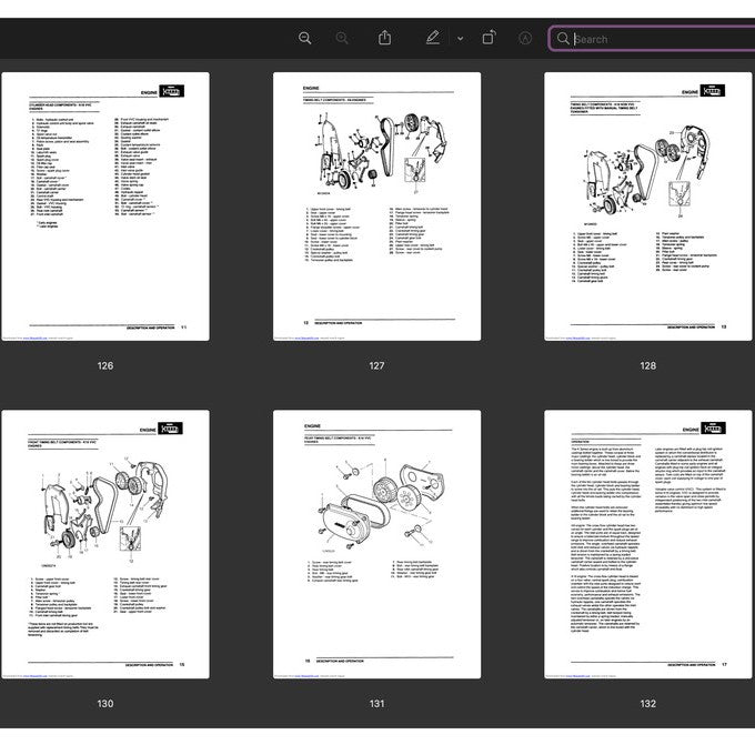 LOTUS ELISE S1 M111  (1994-2001) SERVICE NOTE WORKSHOP MANUAL