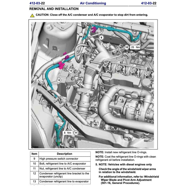 FORD FOCUS ST MK2 C307 (2005-2010) SERVICE WORKSHOP MANUAL