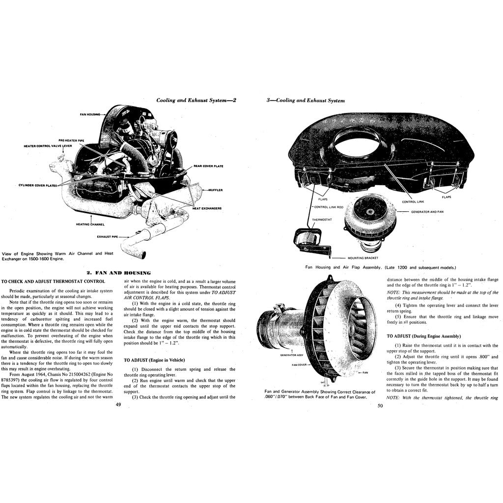 [CLASSIC] VW TRANSPORTER T2 (T1) 1200-1600 SERIES (1950-1967) SERVICE WORKSHOP MANUAL