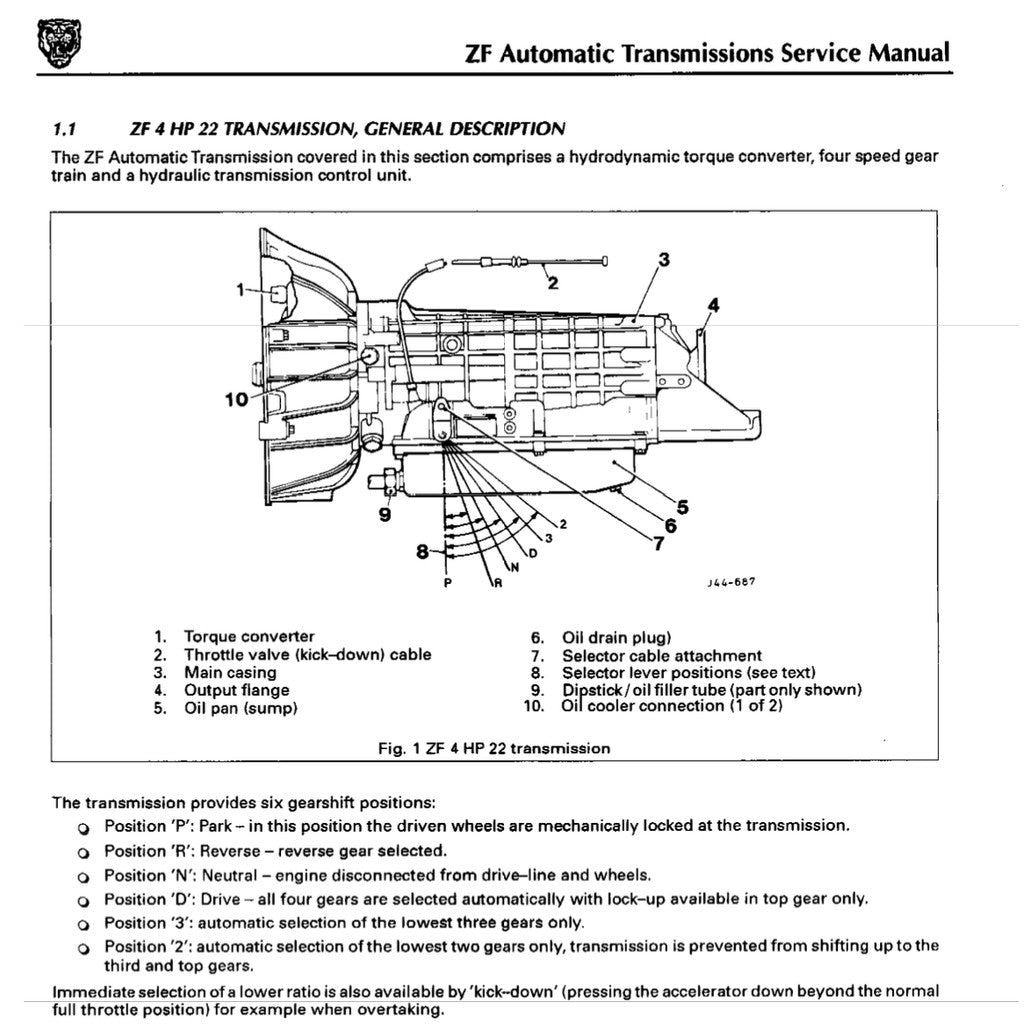JAGUAR XJ6-XJ12 X300 SERIES (1993-1997) SERVICE WORKSHOP MANUAL