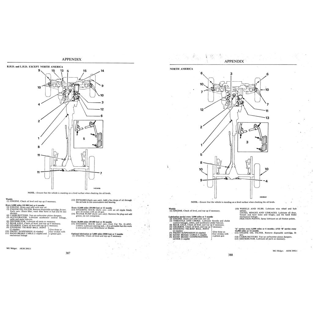 [CLASSIC] MG MIDGET/ SPRITE (MKII, MKIII, MKIV) FACTORY SERVICE WORKSHOP MANUAL
