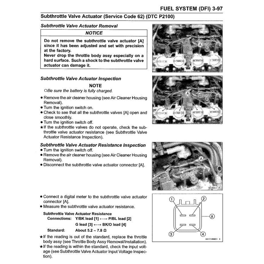 KAWASAKI Z900 ABS (2017-2019) SERVICE WORKSHOP MANUAL + PARTS CATALOGUE + OWNER'S MANUAL