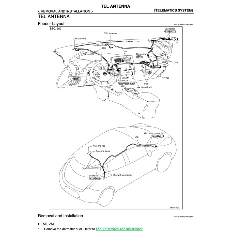 NISSAN LEAF ZE0 (2011-2017) SERVICE WORKSHOP MANUAL