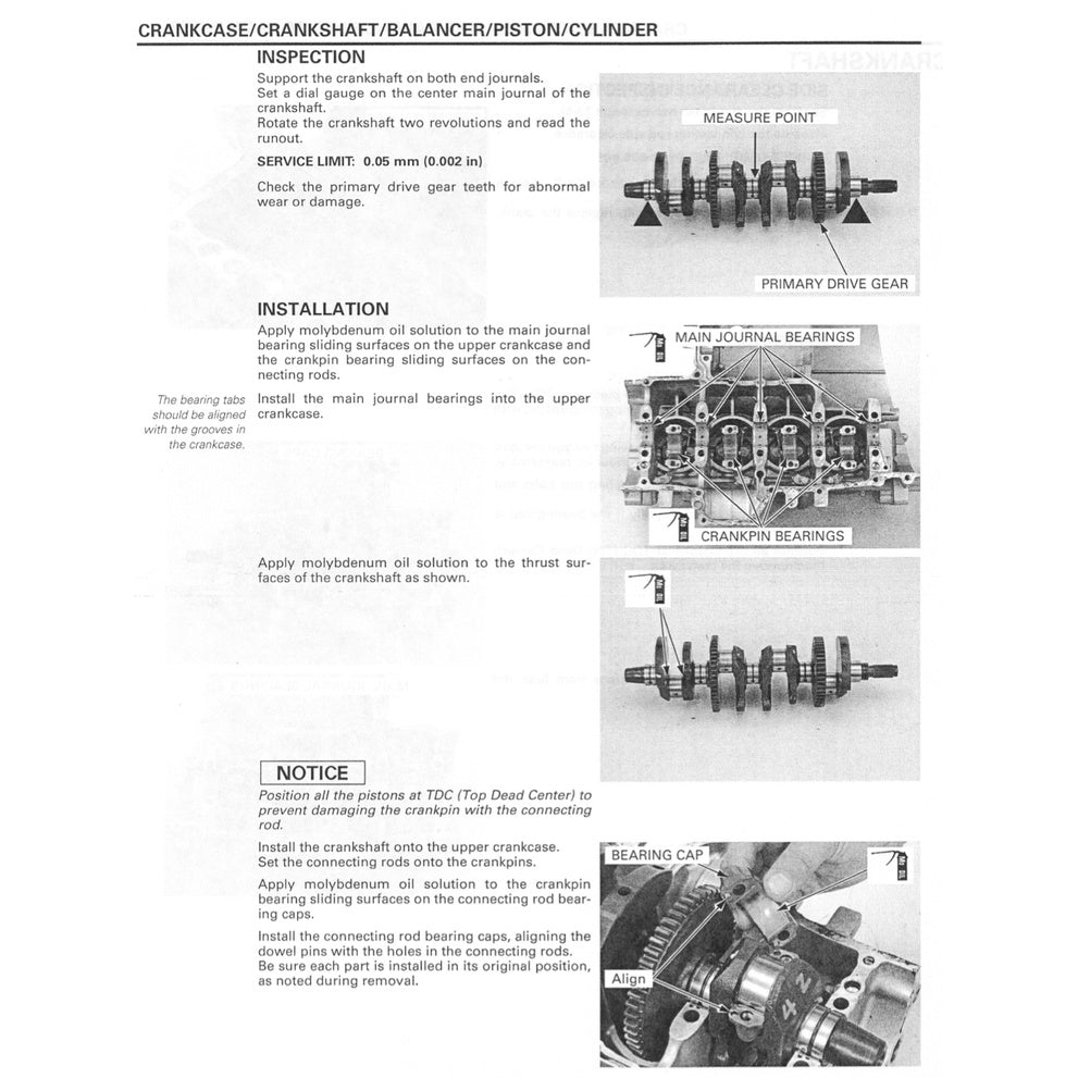 HONDA CBR1000RR FIREBLADE SC57 (2004-2007) SERVICE WORKSHOP MANUAL + PARTS CATALOGUE + OWNER'S MANUAL
