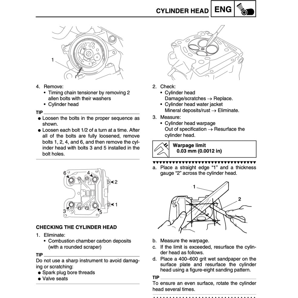 YAMAHA  YZF-R15 V2 (2014-2017) SERVICE WORKSHOP MANUAL + PARTS CATALOGUE + OWNER'S MANUAL