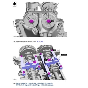 FORD FIESTA MK7 (2017-2022) SERVICE WORKSHOP MANUAL - ECOBOOST 1.0L