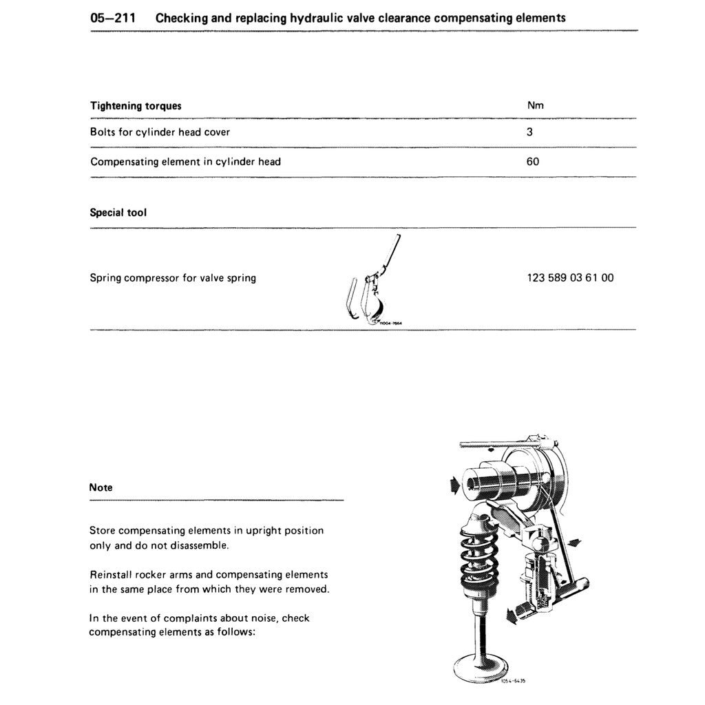 MERCEDES-BENZ R/C107 (1971-1989) SERVICE WORKSHOP MANUAL