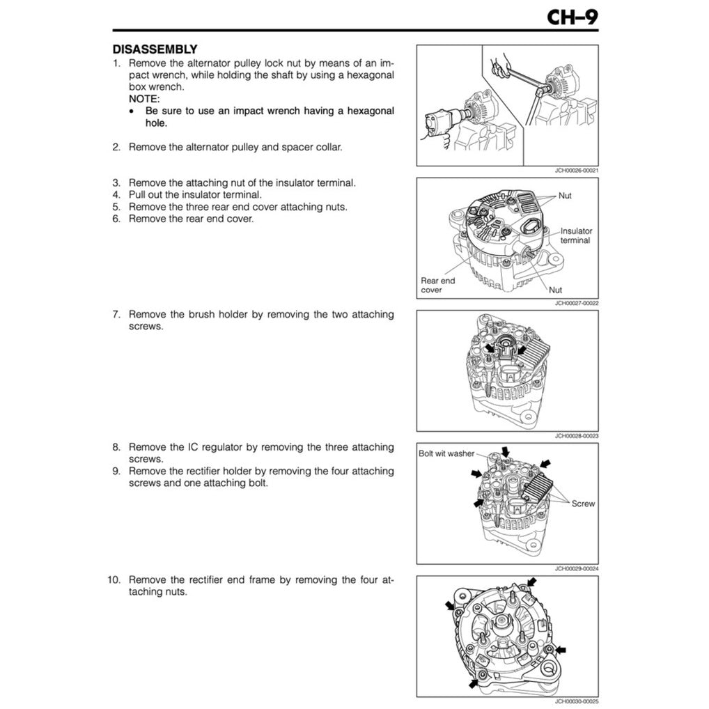 DAIHATSU TERIOS J200/F700 (2006-2018) SERVICE WORKSHOP MANUAL
