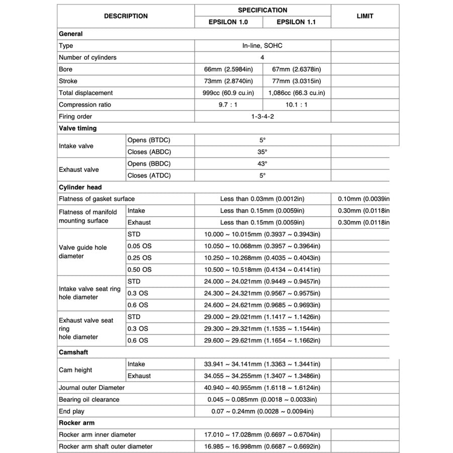 INOKOM / HYUNDAI ATOS PRIME (2003-2014) SERVICE WORKSHOP MANUAL
