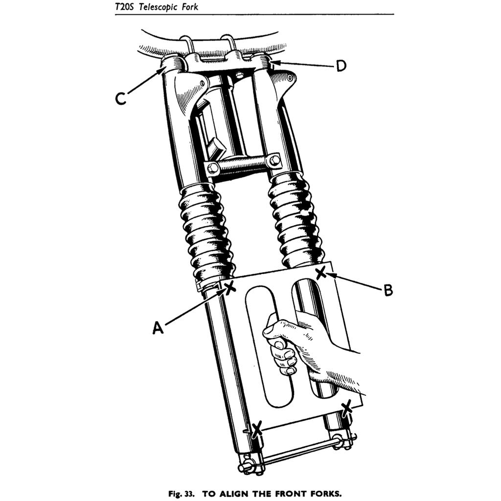 TRIUMPH TIGER CUB T15-T20S WORKSHOP INSTRUCTIONS MANUAL + PARTS CATALOGUE