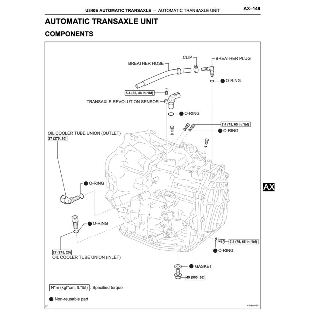 TOYOTA IST SCION XA NCP61 (2004-2007) SERVICE WORKSHOP MANUAL