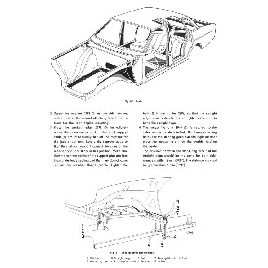 [CLASSIC] VOLVO 164 (1968-1975) SERVICE WORKSHOP MANUAL