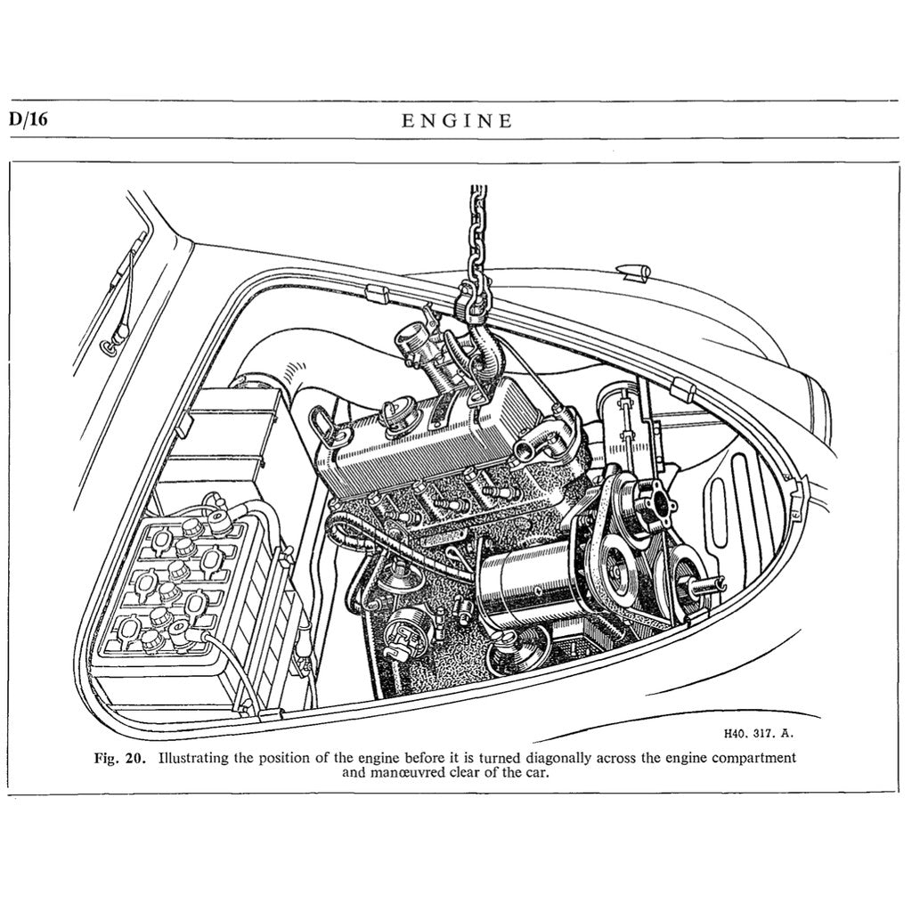 [CLASSIC] AUSTIN A40 (1947-1967) SERVICE WORKSHOP MANUAL