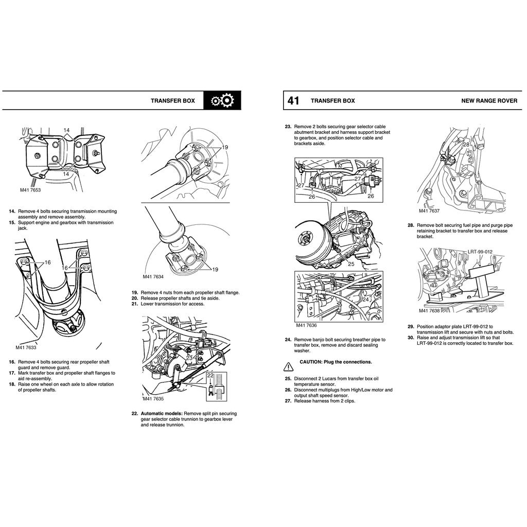 RANGE ROVER LP P38/A (1994-2002) SERVICE WORKSHOP MANUAL + ELECTRICAL TROUBLESHOOTING MANUAL