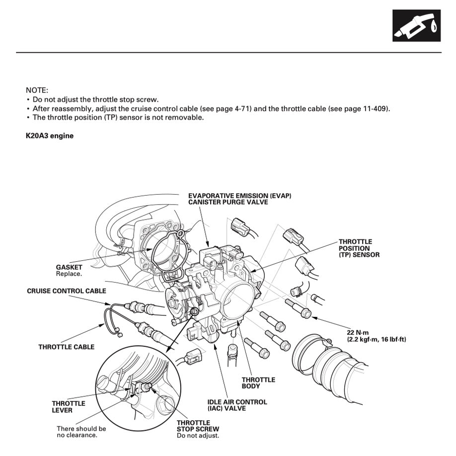ACURA RSX DC5 / HONDA INTEGRA (2002-2006) SERVICE WORKSHOP MANUAL