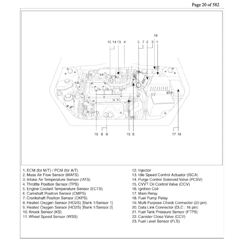 HYUNDAI ACCENT MC (2006-2011) SERVICE WORKSHOP MANUAL