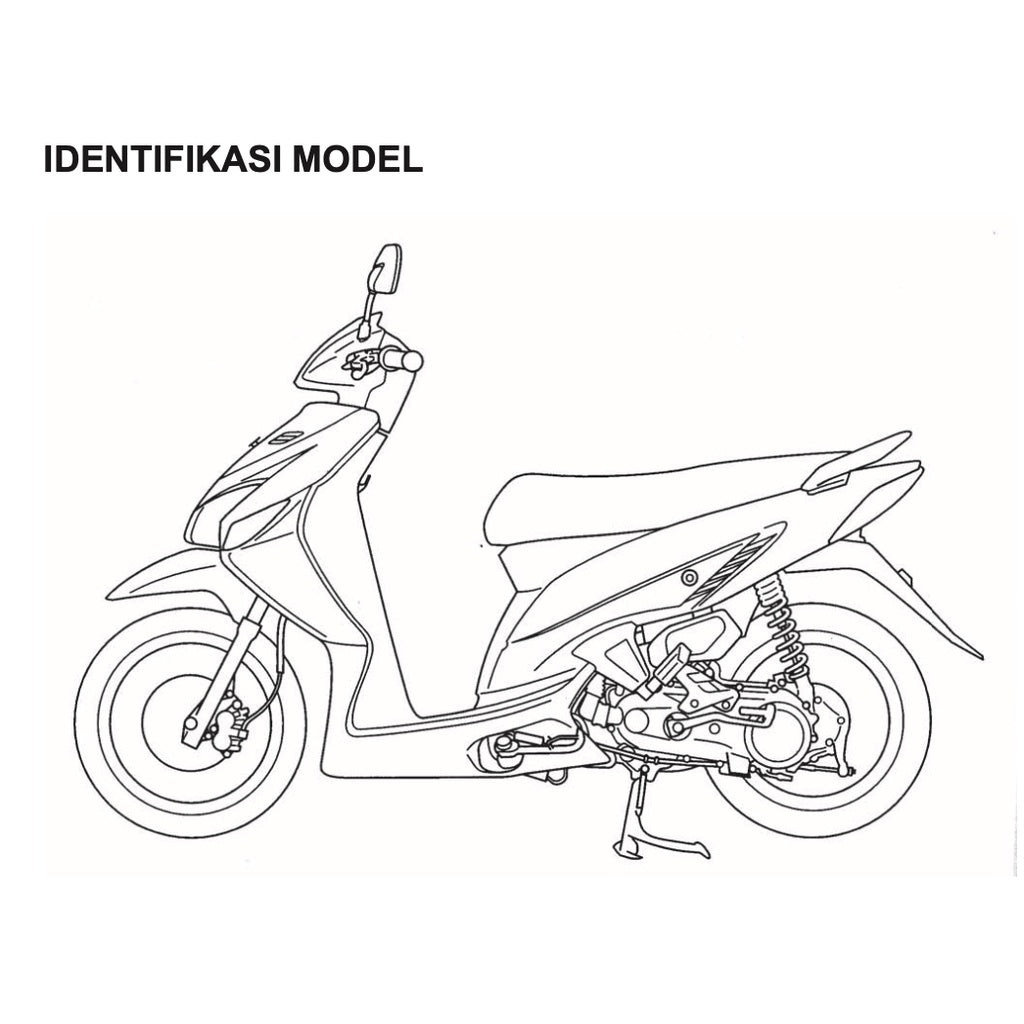 HONDA VARIO 150 BEAT 110 SERVICE WORKSHOP MANUAL / BUKU PEDOMAN REPARASI