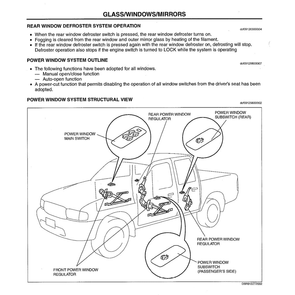 FORD RANGER PJ/PK (2006-2011) SERVICE WORKSHOP MANUAL
