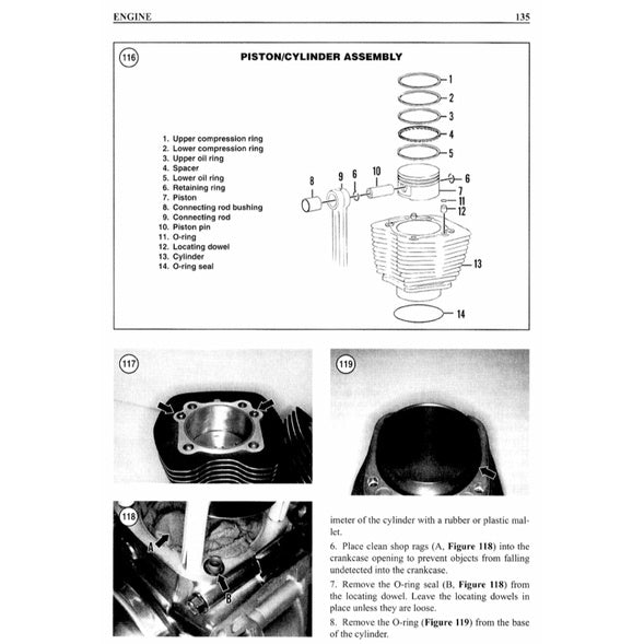 HARLEY-DAVIDSON FLH/FLT Twin CAM 88 & 103 (1999-2005) SERVICE WORKSHOP MANUAL - CLYMER