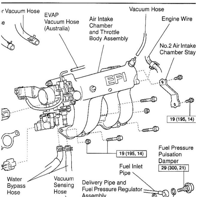 TOYOTA ENGINE 7K  &  7K-E (EFI) SERVICE REPAIR WORKSHOP MANUAL - TOYOTA LITEACE TOWNACE UNSER KIJANG
